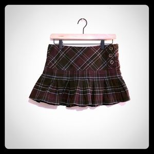 No Boundaries Pleated Mini Skirt